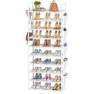 Sapateira LUKYTOWER 10 Tier 60x30x174 cm, organizador branco