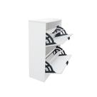Sapateira Mercurio Ii em Mdp 12mm com Puxadores para Quarto MDP Estofados Sapateira Mercurio Ii em Mdp 12mm com Puxadores para Quarto MDP Estofados