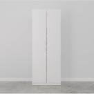 Sapateira Modular 2 Portas Hera CabeCasa MadeiraOriginals Branco Geada/Cinza