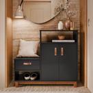 Sapateira Organic Cor: Preto