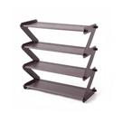 Sapateira organizador multiuso 4 prateleira porta objetos estilo industrial retro