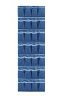 Sapateira Organizador Vertical Porta E Parede Flexível 14 Pares Sapatos Azul