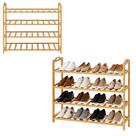 Sapateira Organizadora 3 Andares Em Bambu Multiuso 68x24,71cm Calçado Tênis