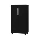 Sapateira Organizadora Smart com Pés e 4 Nichos Preto J&A Móveis