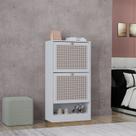 Sapateira para Quarto Basculante 2 Portas 1 Nicho Tropical