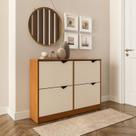 Sapateira para Quarto com 4 Gavetas Porto Sapateira para Quarto com 4 Gavetas Porto