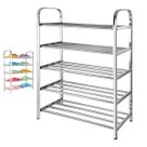 Sapateira Prateleira Inox 5 Andares Sapato Tenis Sandalia Calçado Organizaçao Hall de Entrada Rack Entrada Multiuso Sapateira Prateleira Inox 5 Andares Sapato Tenis Sandalia Calçado Organizaçao Hall de Entrada Rack Entrada Multiuso