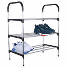 Sapateira Rack Organizador Sapatos Tenis Calçados Prateleiras 3 Andares Desmontavel Multiuso Objetos Movel Casa