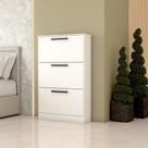 Sapateira Roma 3 Portas Branco - Panorama Móveis