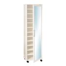 Sapateira São Vicente 1 Porta e 11 Prateleiras Branca Sapateira São Vicente 1 Porta e 11 Prateleiras Branca