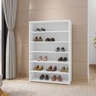 Sapateira Vertical 18 Pares 72cm Closet Organizador Melice Branco A01 - D Rossi