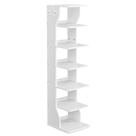 Sapateira Vertical Estreita VASAGLE 7 Camadas - Branca (ULBS200T14)