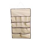 Sapateira vertical flexível com 12 nichos para parede grande para acessórios Sapateira vertical flexível com 12 nichos para parede grande para acessórios