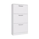 Sapateira Vertical Organizadora 3 Portas 3 Prateleiras 16 Pares RP1300 70cm Decibal