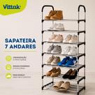 Sapateira Vertical Organizadora 7 Andares para 21 Pares de Calçados Multiuso Vittak