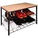 Sapateira Viena Organizador de Sapatos até 6 Pares em Aço e MDF - Preta e Jade Sapateira Viena Organizador de Sapatos até 6 Pares em Aço e MDF - Preta e Jade