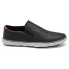 Sapatênis Casual Couro Calce Fácil Elástico Slip On Sapatênis Casual Couro Calce Fácil Elástico Slip On