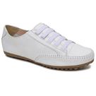 Sapatênis Casual em Couro Krn Shoes com Elástico e Sola Leve Costurada