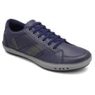 Sapatênis Casual Masculino com Cadarço Detalhe em Recortes e Sola Borracha Reta Sapatênis Casual Masculino com Cadarço Detalhe em Recortes e Sola Borracha Reta