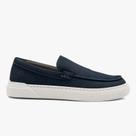 Sapatênis Democrata 240904 Slip On Bill Couro Masculino Cor:AzulTamanho:38