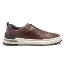 Sapatênis Democrata Masculino Denim Mike em Couro 240601