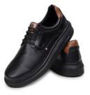 Sapatenis Derby Masculino Casual Moderno Detalhado Em Couro Eco Parra Boots