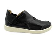 Sapatênis Feminino de Couro Rio de Luz 327 Preto