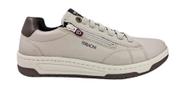 Sapatenis Ferracini Masculino Couro Dubay Vox 8052617 Cinza Claro