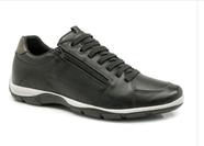 Sapatênis ferricelli com ziper azera preto