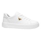 Sapatênis flatform couro feminino pegada ref:211220