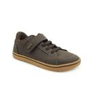 Sapatênis Infantil Klin Flyer Casual com tiras autocolantes Marrom