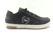 Sapatênis Infantil Menino Juvenil Sport Fire Cadarço Elástico Casual Confort Ref 0053I - Tam 30 ao 36