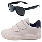 Sapatenis Infantil Sapatilha Calce Facil Casual Social LIGHT + Oculos