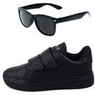 Sapatenis Infantil Sapatilha Calce Facil Casual Social LIGHT + Oculos