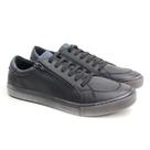 Sapatênis Masculino 8512 Preto/Marinho - Perlatto Sapatênis Masculino 8512 Preto/Marinho - Perlatto