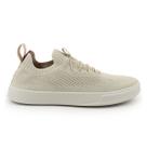 Sapatenis Masculino Bege Knit Tenis Meia Palmilha Silicone