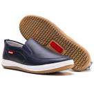 Sapatênis Masculino Casual Couro Legítimo Confortável Tamanho:38Cor:Azul