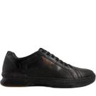 Sapatênis Masculino em Couro Casual Dia a Dia Amortech Blue Memory Pegada 110602 Sapatênis Masculino em Couro Casual Dia a Dia Amortech Blue Memory Pegada 110602