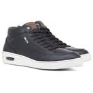 Sapatênis Masculino Ferracini 24h Casual New Blady Couro Nobuck Cano Alto