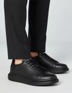 Sapatênis Masculino Ferracini Couro Preto Sola Alta 7614-570