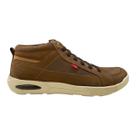 Sapatênis Masculino Ferracini Pulse Casual Couro Cano Alto 2264A. Marrom