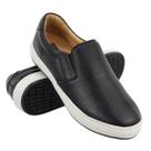 Sapatênis Masculino Iate 100% Couro Floater Preto Art Nobre - 3102