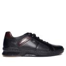 Sapatênis Masculino Pegada Street Couro Preto/Marrom