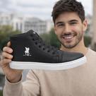 Sapatênis Masculino Polo Cano Alto Original Preto