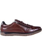 Sapatênis Masculino Zariff com Zíper Lateral 0404 Marrom Escuro Sapatênis Masculino Zariff com Zíper Lateral 0404 Marrom Escuro