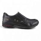 Sapatênis Pegada 114859 Amortech Masculino - Couro Preto