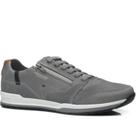 Sapatênis Pegada Nobuck Cinza-Stretch Camel 118410-08