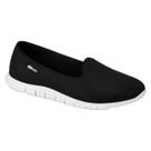 Sapatênis Slip On Casual Feminino Activitta Modelo Preto
