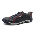 Sapatenis Tenis Casual Masculino Em Couro Forrado Solado Borracha Palmilha Gel Excelente Qualidade