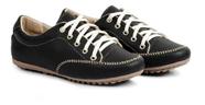 sapatênis tênis feminino casual básico confortável preto